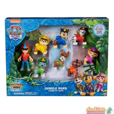 Pack figuras patrulla canina jungle