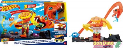 Pista ataque serpiente hot wheels
