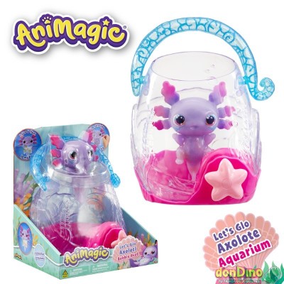 Animagic axolote aquarium