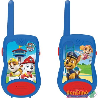 Walkie-talkies patrulla canina 200m