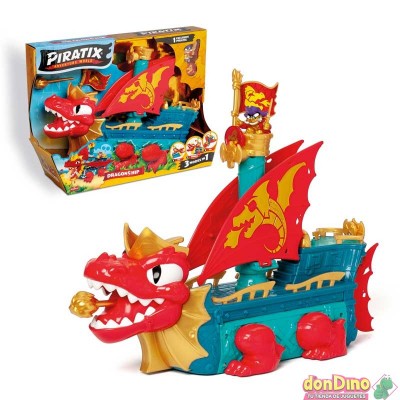 Dragon ship piratix wild kingdom