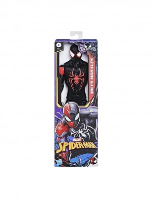 FIGURA DE ACCIÓN SPIDERMAN TITAN HERO SERIES VENOMVERSUS MILES MORALES
