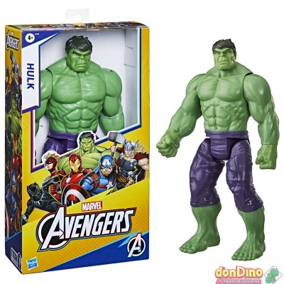 Figura titan deluxe hulk vengadores