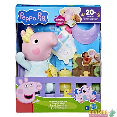 Evie gruñidos y abrazos peppa pig