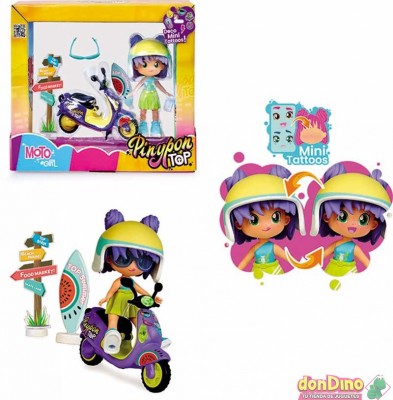 Moto girl pinypon top