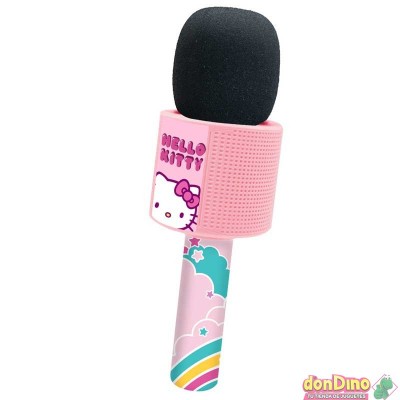 Microfono inalambrico hello kitty