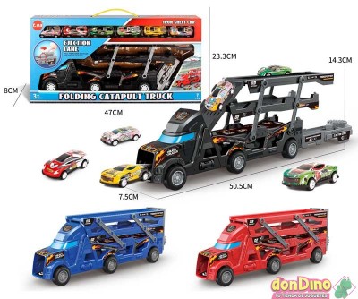 Camion catapulta c/coches surtido