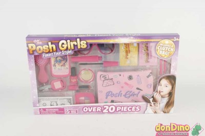 Set posh girls 20 pzas c/bolso