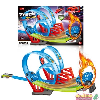 Pista track racing 360º 17 pzas