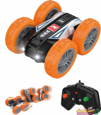 Coche r/c 360º stunt orange 2
