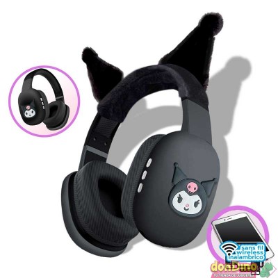 Auriculares inalambricos kuromi