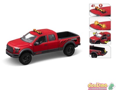 Vehiculo pickup 1:12 luz y sonido