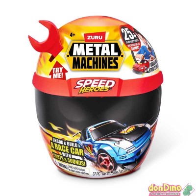 Casco metal machines speed heroes