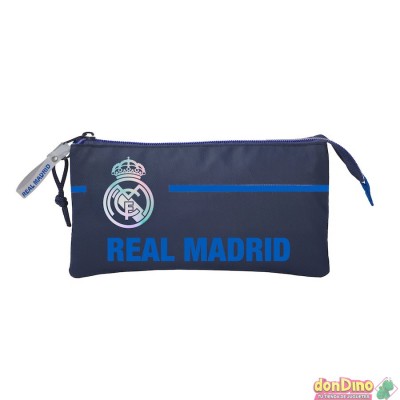Portatodo triple real madrid azul
