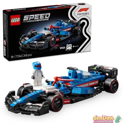 Coche f1 williams racing lego speed champions - 263 pzas.
