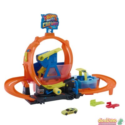 Megalooping de lavado de coches hot wheels city color shifters