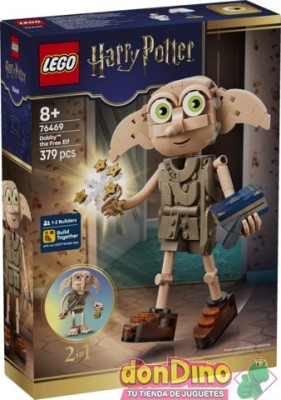 Dobby el elfo libre lego harry potter - 379 pzas
