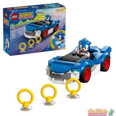 Sonic: speedster lightning lego 126 pzas