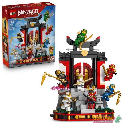 Exposición de Personajes Ninja Lego Ninjago 15 Aniversario 447 pzas