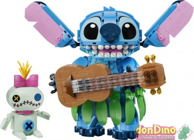Stitch & scrump lego disney 713 pzas