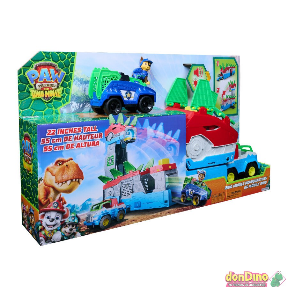 Vehiculo centro de mando dino patrulla canina: dino película - con 2 vehículos