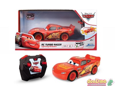 Rayo mcqueen r/c 1:24 cars turbo racer