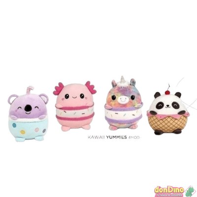 Peluche kawaii yummies 30 cm. surtidos