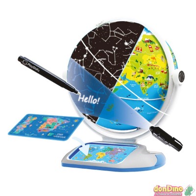 Globo terraqueo orboot explorador inteligente - con rotulador mágico