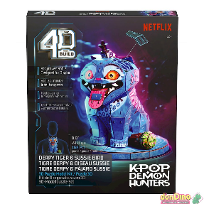 Puzzle 4d tigre derpy & pajaro sussie 4d build las guerreras k-pop