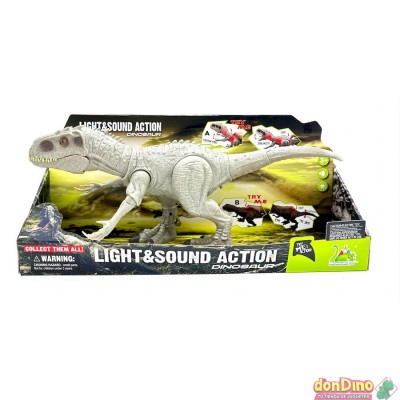 Dinosaurio indominus 55 cm. luz y sonido