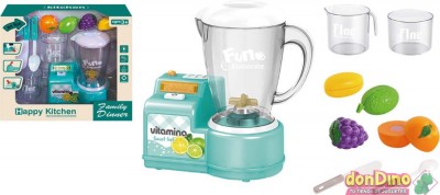 Set licuadora con frutas y accesorios - luz y sonido