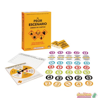 Juego de cartas el peor escenario