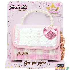 Bolso girabrilla gio gio glow colores brillantes, reversible