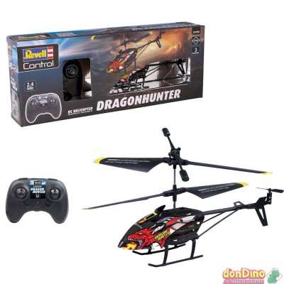 Helicoptero dragonhunter r/c 21x12 cm. - 3 canales